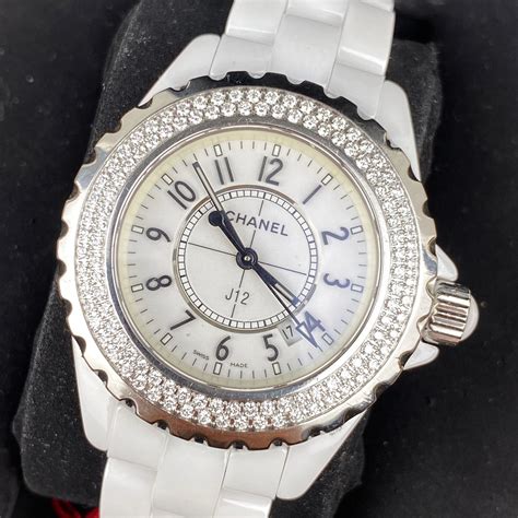 ceramic chanel j12|Chanel j12 white ceramic watch.